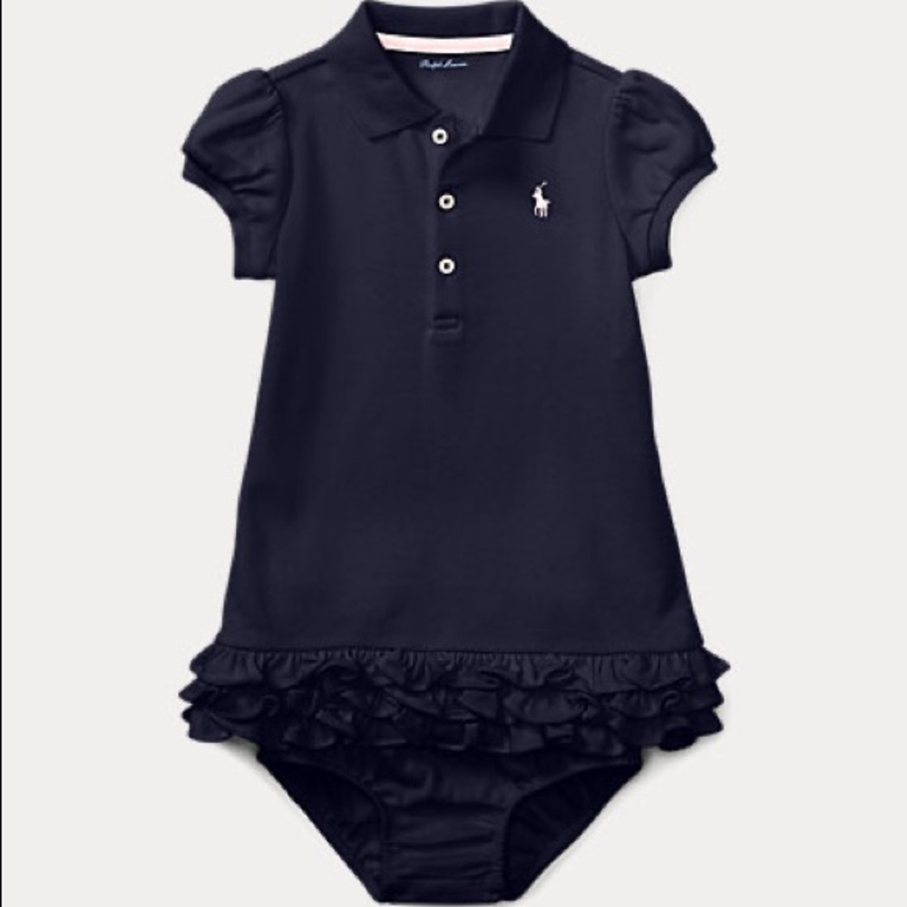 Polo Ralph Lauren ruffled dress and bloomer